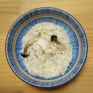 鯛のきのこ御飯